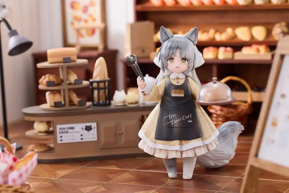 Decorated Life Collection Statuie PVC Pisici la Ceai - Personal & Client Brutărie Cat Town Set 12 cm poza produsului