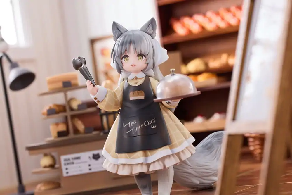 Decorated Life Collection Statuie PVC Pisici la Ceai - Personal & Client Brutărie Cat Town Set 12 cm poza produsului