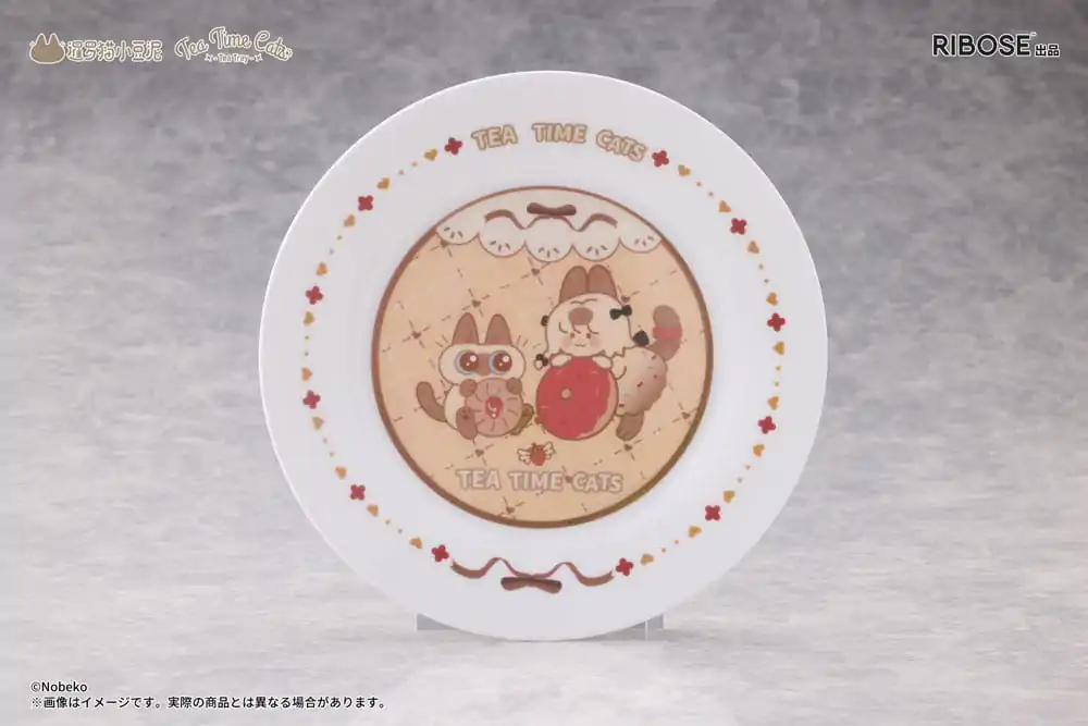 Decorated Life Collection Statuie PVC Tea Time Cats x Siamese Cat Azuki-san Colaborare de prietenie Set Exclusiv 18 cm poza produsului