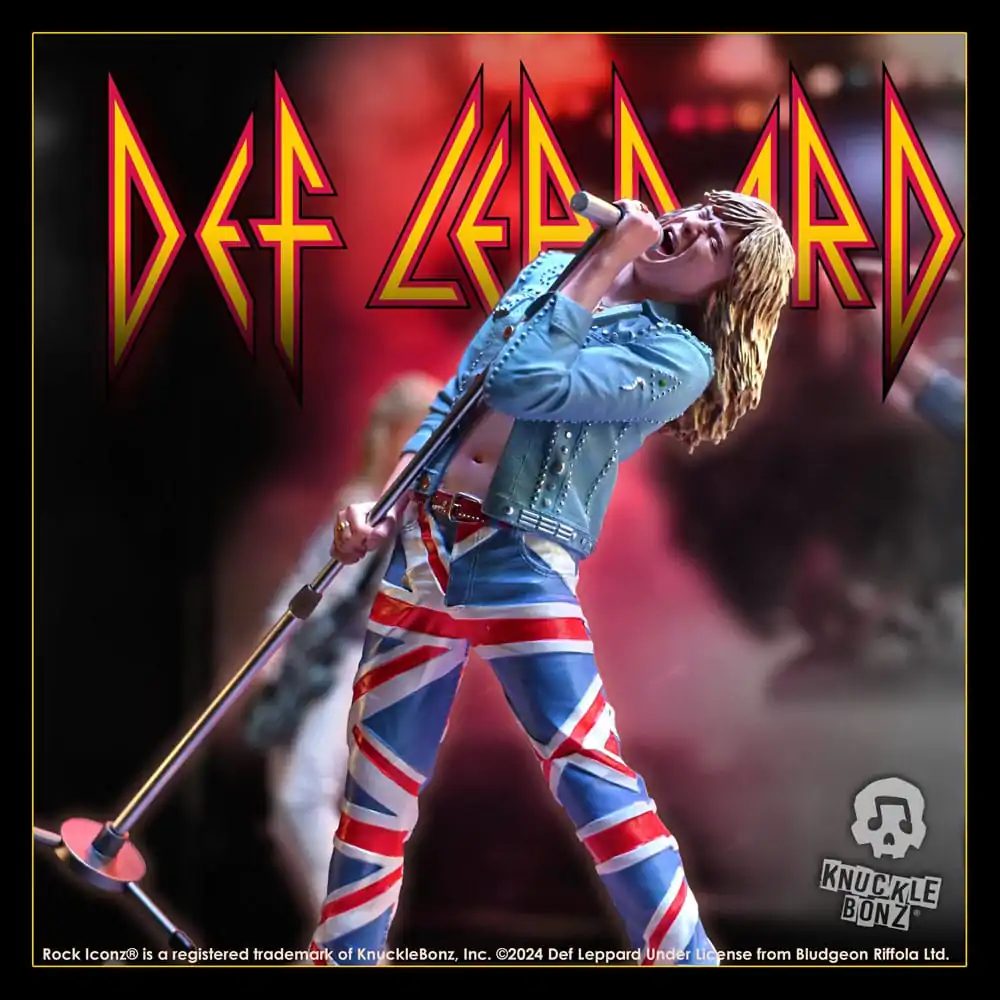 Def Leppard Rock Iconz Statuie Joe Elliott 24 cm poza produsului