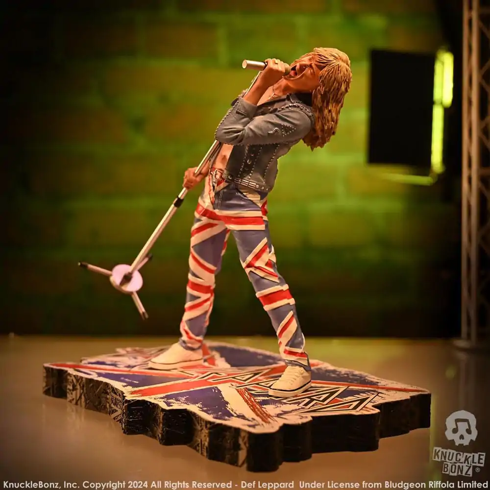 Def Leppard Rock Iconz Statuie Joe Elliott 24 cm poza produsului