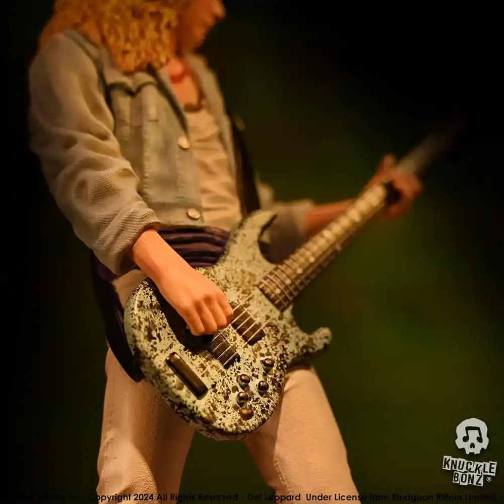 Def Leppard Rock Iconz Statuie Rick Savage 24 cm poza produsului