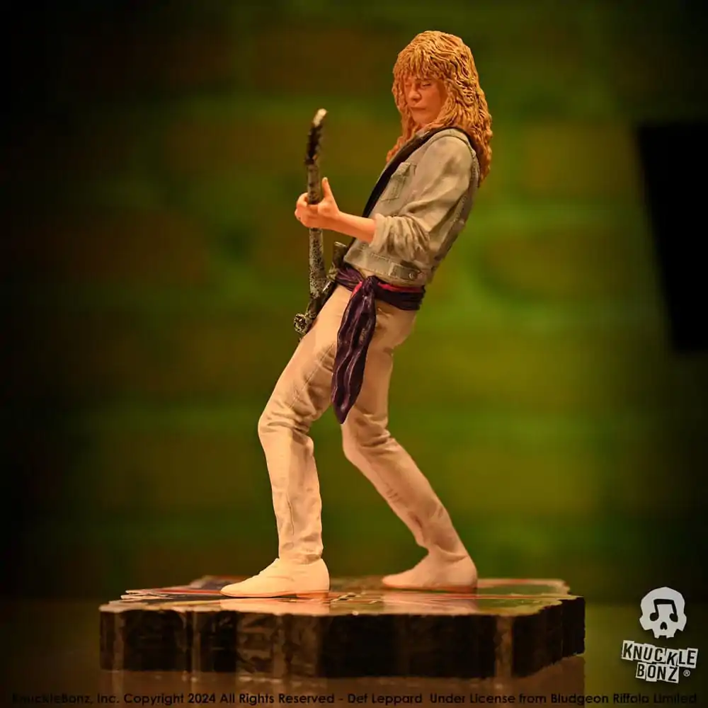 Def Leppard Rock Iconz Statuie Rick Savage 24 cm poza produsului