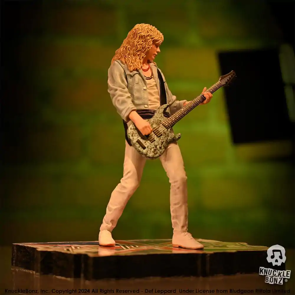 Def Leppard Rock Iconz Statuie Rick Savage 24 cm poza produsului