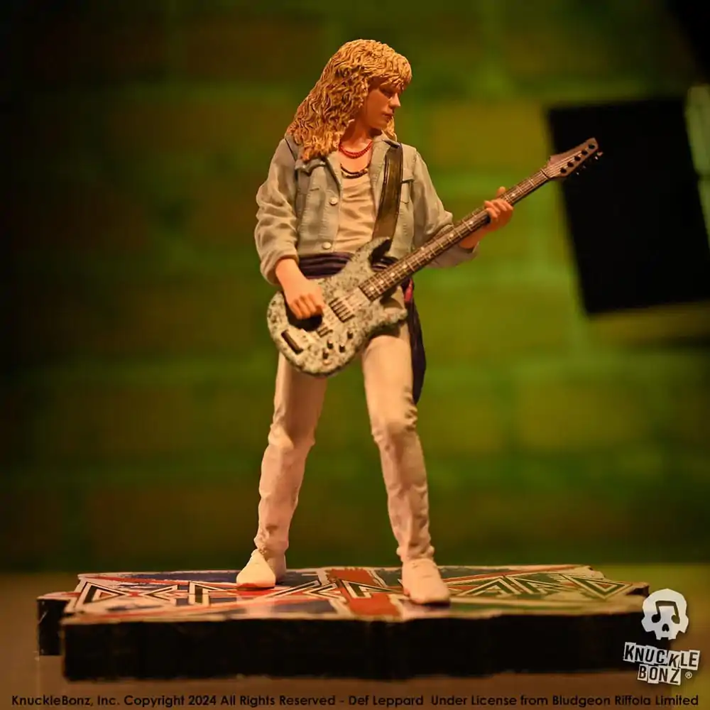 Def Leppard Rock Iconz Statuie Rick Savage 24 cm poza produsului