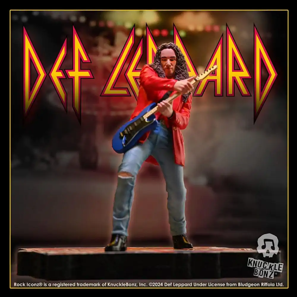 Def Leppard Statuie Rock Iconz Vivian Campbell 24 cm poza produsului