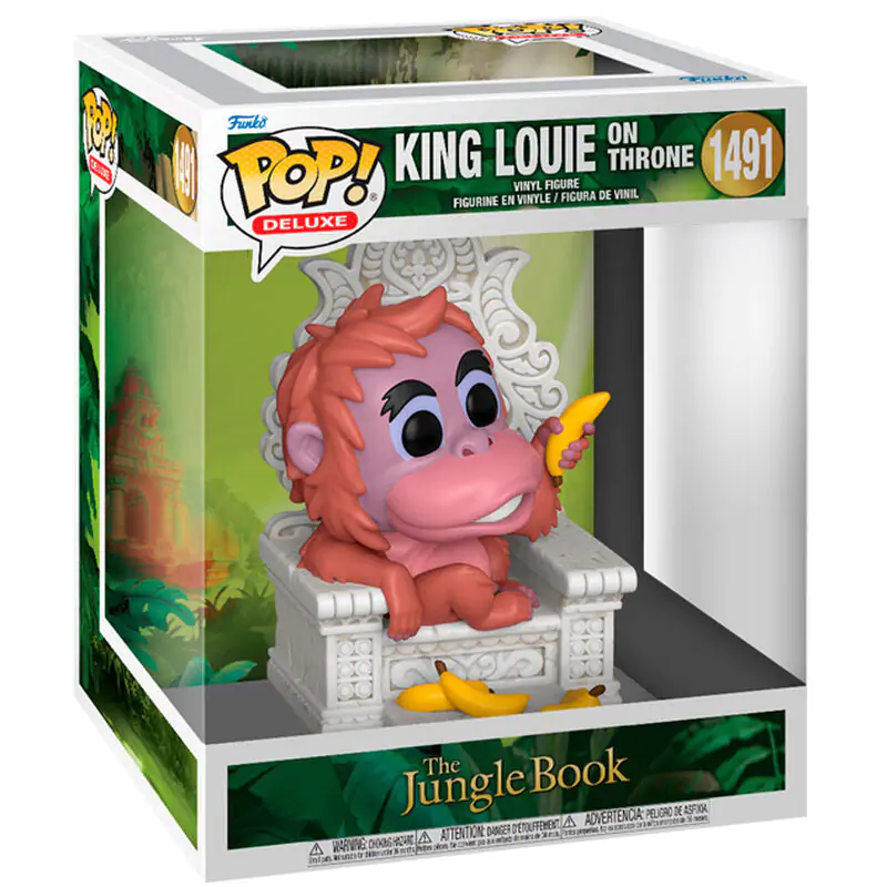 Figurină Funko POP Deluxe Disney Cartea Junglei Regele Louie poza produsului