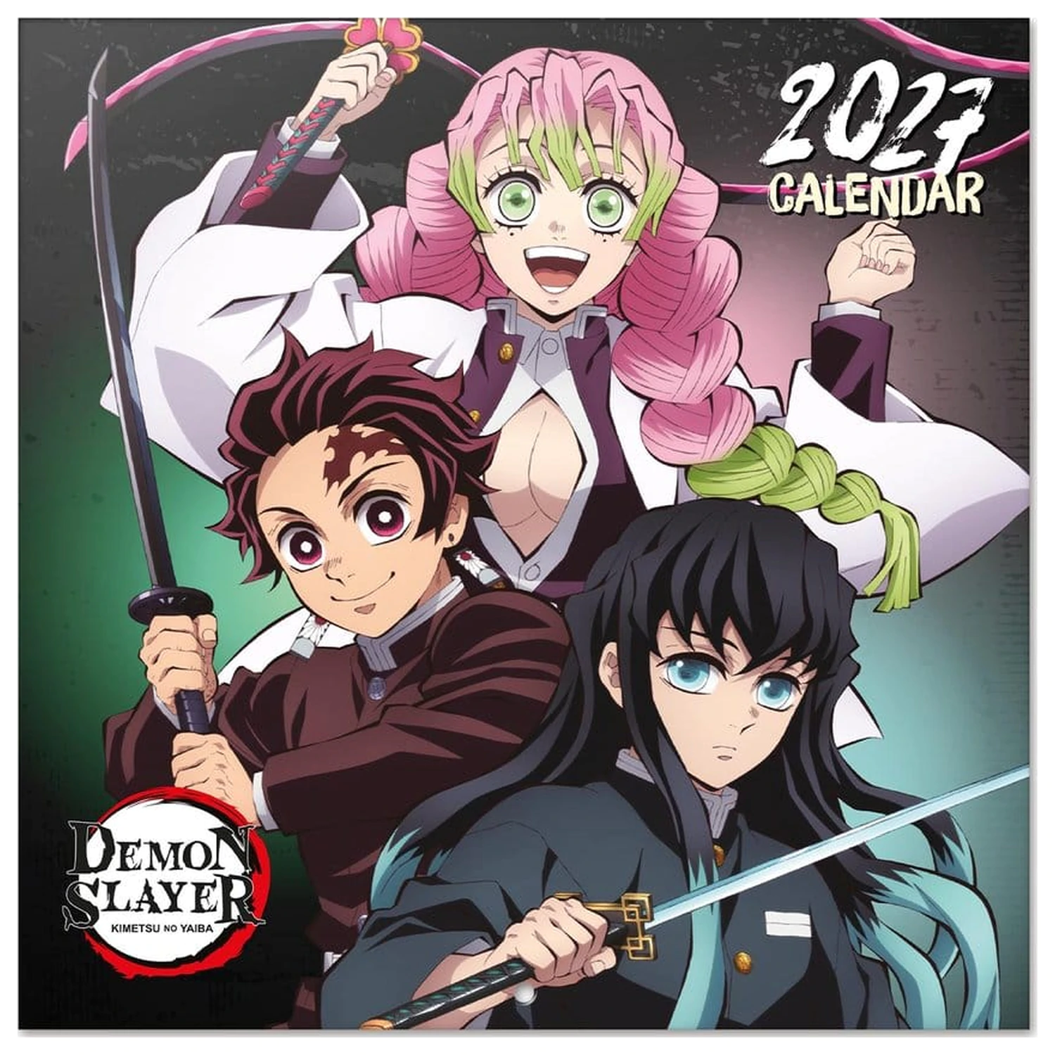 Demon Slayer 2027 Calendar de perete 30 x 30 cm poza produsului