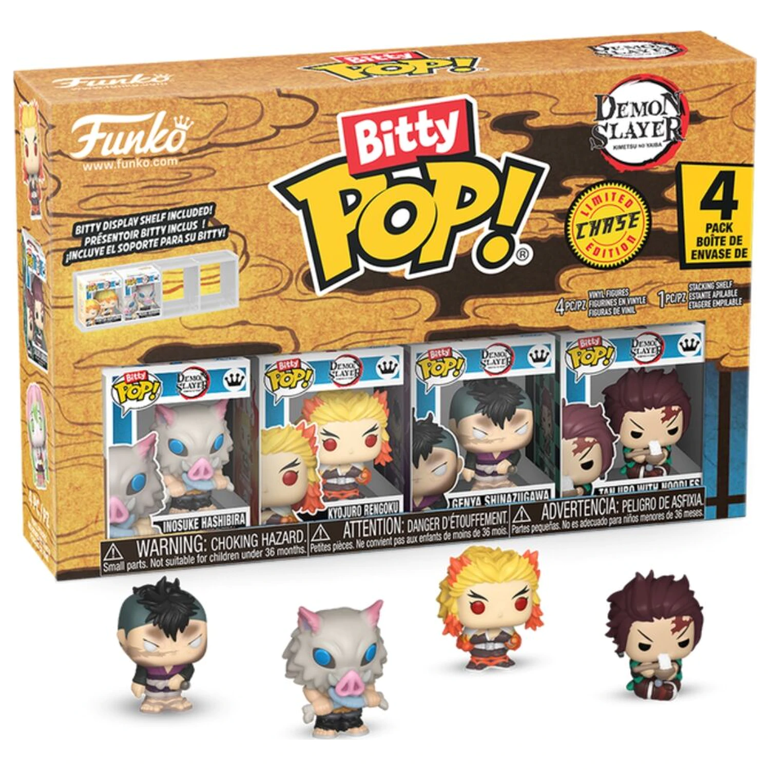 Demon Slayer Funko Bitty POP figurine Inosuke poza produsului