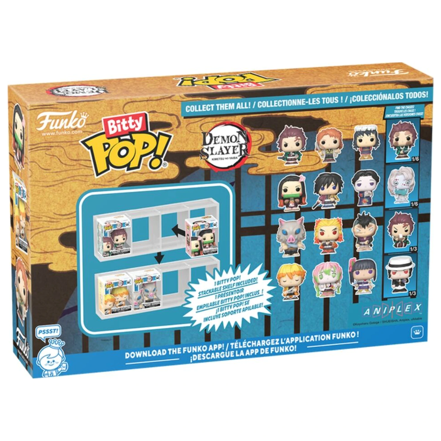 Demon Slayer Funko Bitty POP figurine Nezuko poza produsului