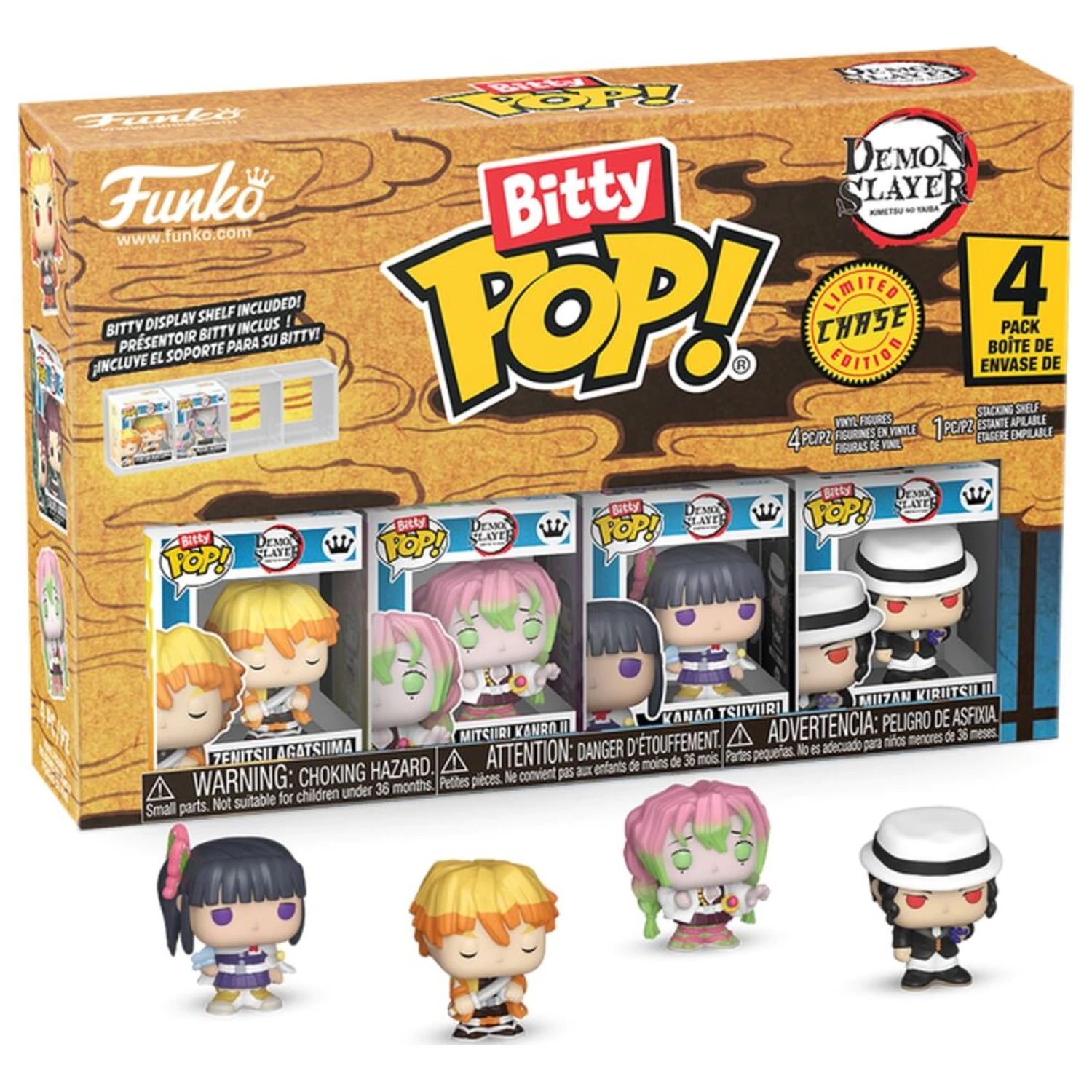 Demon Slayer figurine Funko Bitty POP Zenitsu poza produsului