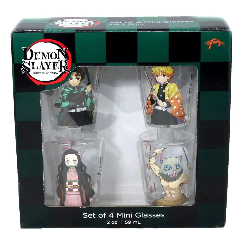 Set de pahare de shot Demon Slayer 4 bucăți Group 59 ml poza produsului