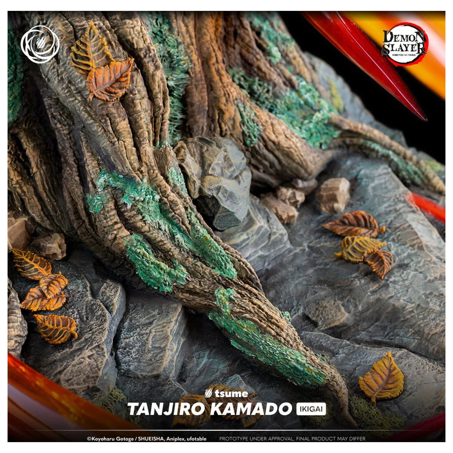 Demon Slayer figurina IKIGAI 1/6 Tanjiro Kamado 44 cm poza produsului