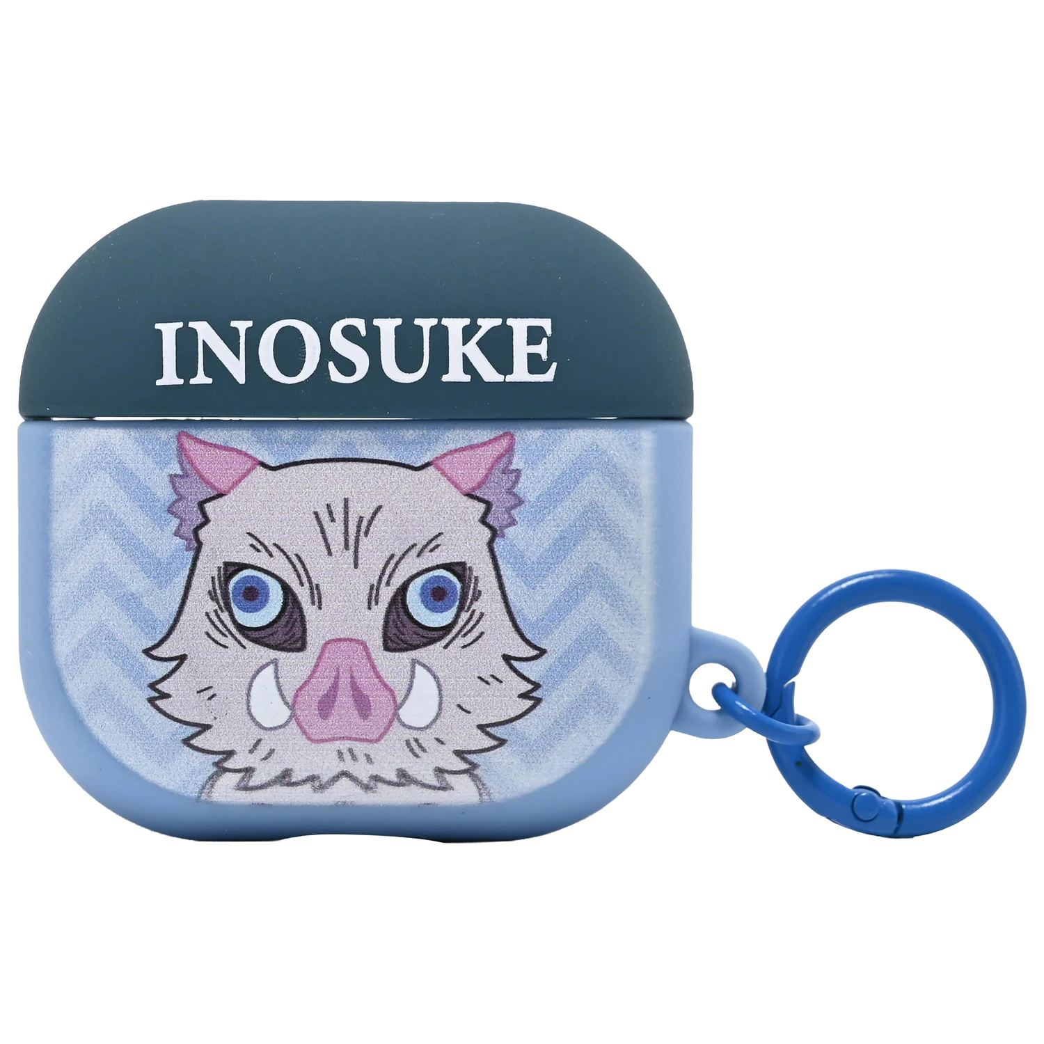 Demon Slayer Inosuke Husa 3D din Spuma pentru AirPods cu Clema tip Punga poza produsului