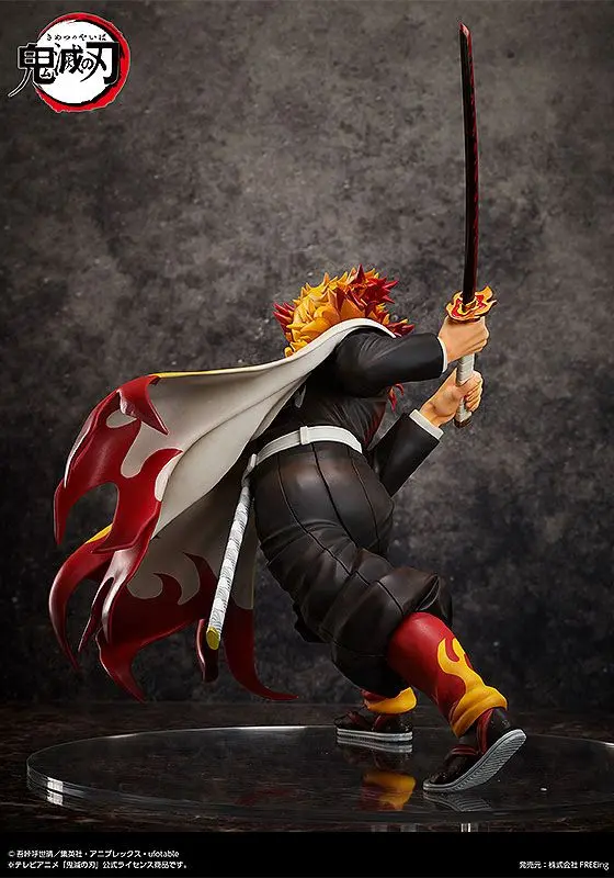 Statuie Demon Slayer: Kimetsu no Yaiba 1/4 Kyojuro Rengoku 42 cm poza produsului