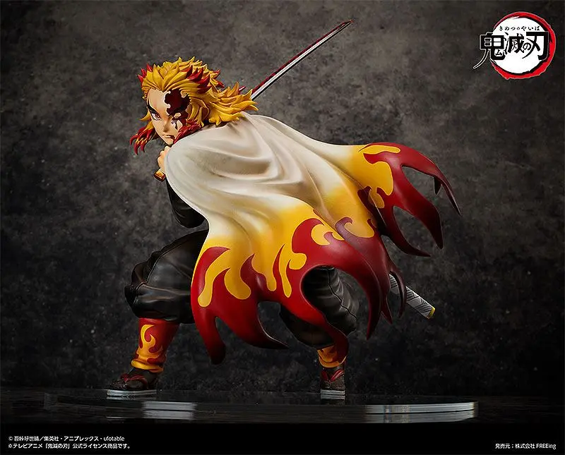 Statuie Demon Slayer: Kimetsu no Yaiba 1/4 Kyojuro Rengoku 42 cm poza produsului