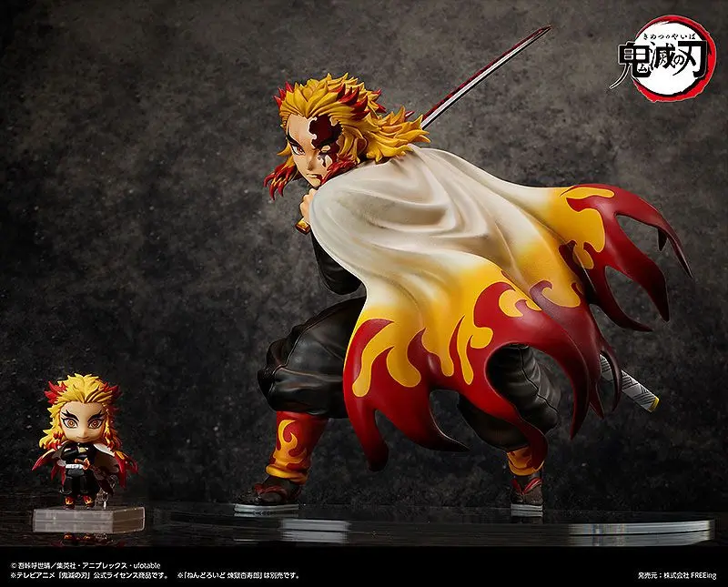 Statuie Demon Slayer: Kimetsu no Yaiba 1/4 Kyojuro Rengoku 42 cm poza produsului