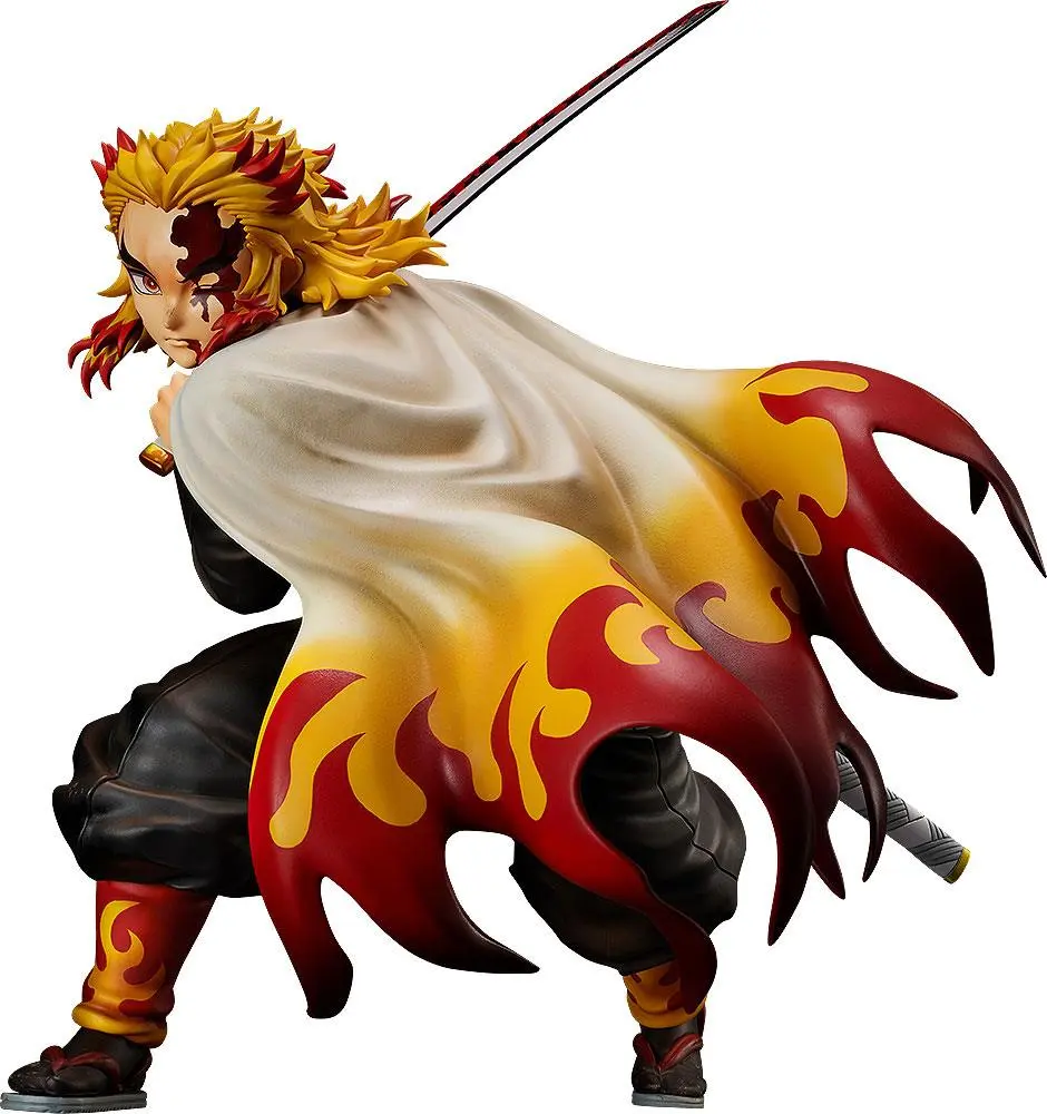 Statuie Demon Slayer: Kimetsu no Yaiba 1/4 Kyojuro Rengoku 42 cm poza produsului