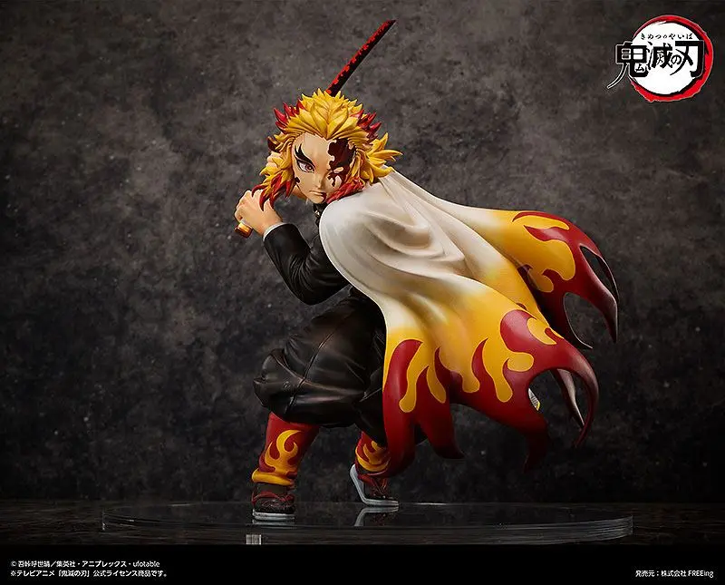 Statuie Demon Slayer: Kimetsu no Yaiba 1/4 Kyojuro Rengoku 42 cm poza produsului