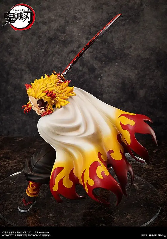 Statuie Demon Slayer: Kimetsu no Yaiba 1/4 Kyojuro Rengoku 42 cm poza produsului