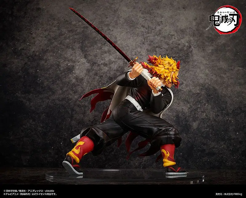 Statuie Demon Slayer: Kimetsu no Yaiba 1/4 Kyojuro Rengoku 42 cm poza produsului