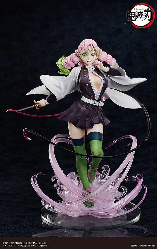 Demon Slayer: Kimetsu no Yaiba Statuie PVC 1/4 Mitsuri Kanroji Ediție Deluxe 41 cm poza produsului