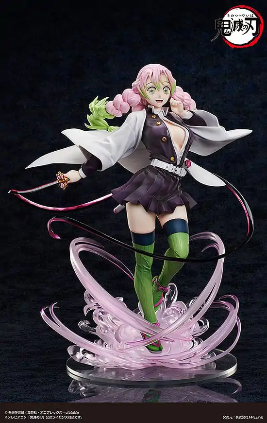 Demon Slayer: Kimetsu no Yaiba Statuie PVC 1/4 Mitsuri Kanroji Ediție Deluxe 41 cm poza produsului