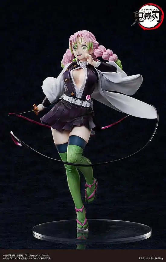 Demon Slayer: Kimetsu no Yaiba Statuie PVC 1/4 Mitsuri Kanroji 41 cm poza produsului