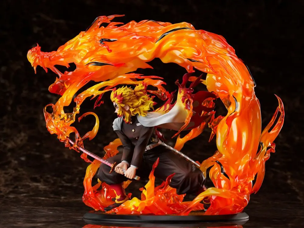 Demon Slayer: Kimetsu no Yaiba Statuie 1/8 Kyojuro Rengoku 26 cm poza produsului