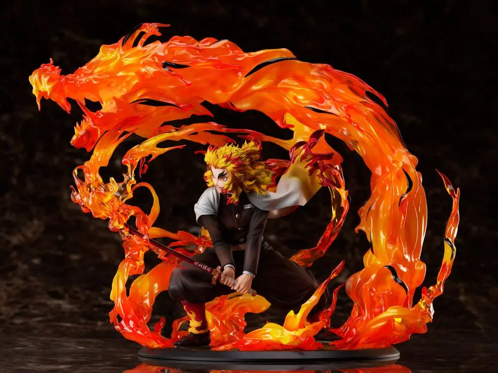 Demon Slayer: Kimetsu no Yaiba Statuie 1/8 Kyojuro Rengoku 26 cm poza produsului