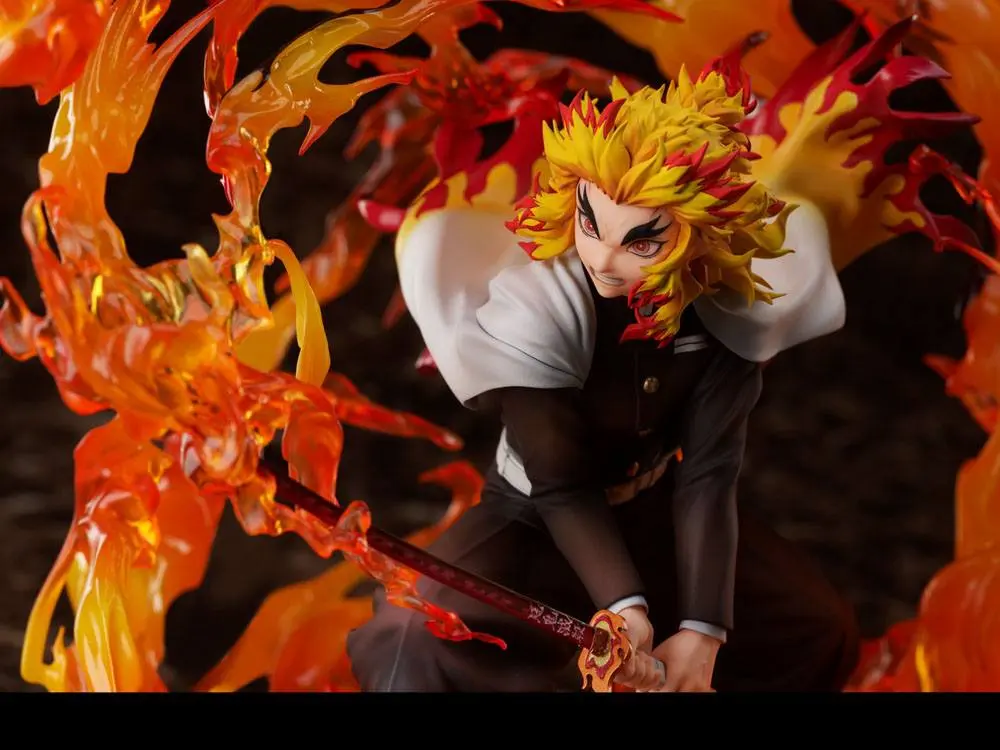 Demon Slayer: Kimetsu no Yaiba Statuie 1/8 Kyojuro Rengoku 26 cm poza produsului