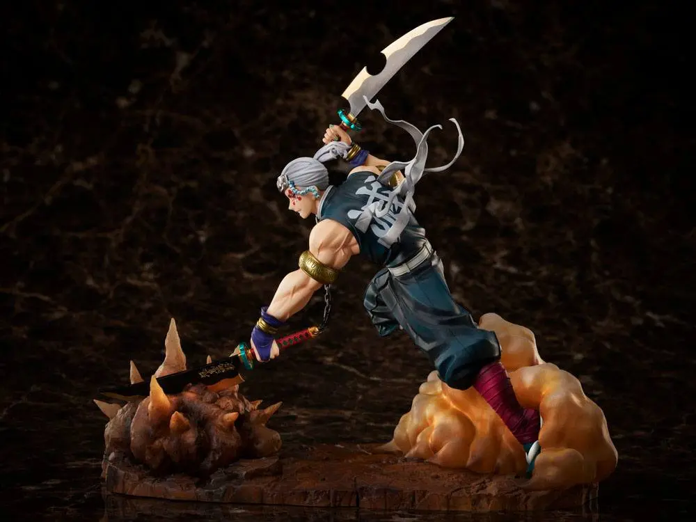 Demon Slayer: Kimetsu no Yaiba Statuie 1/8 Tengen Uzui 28 cm poza produsului