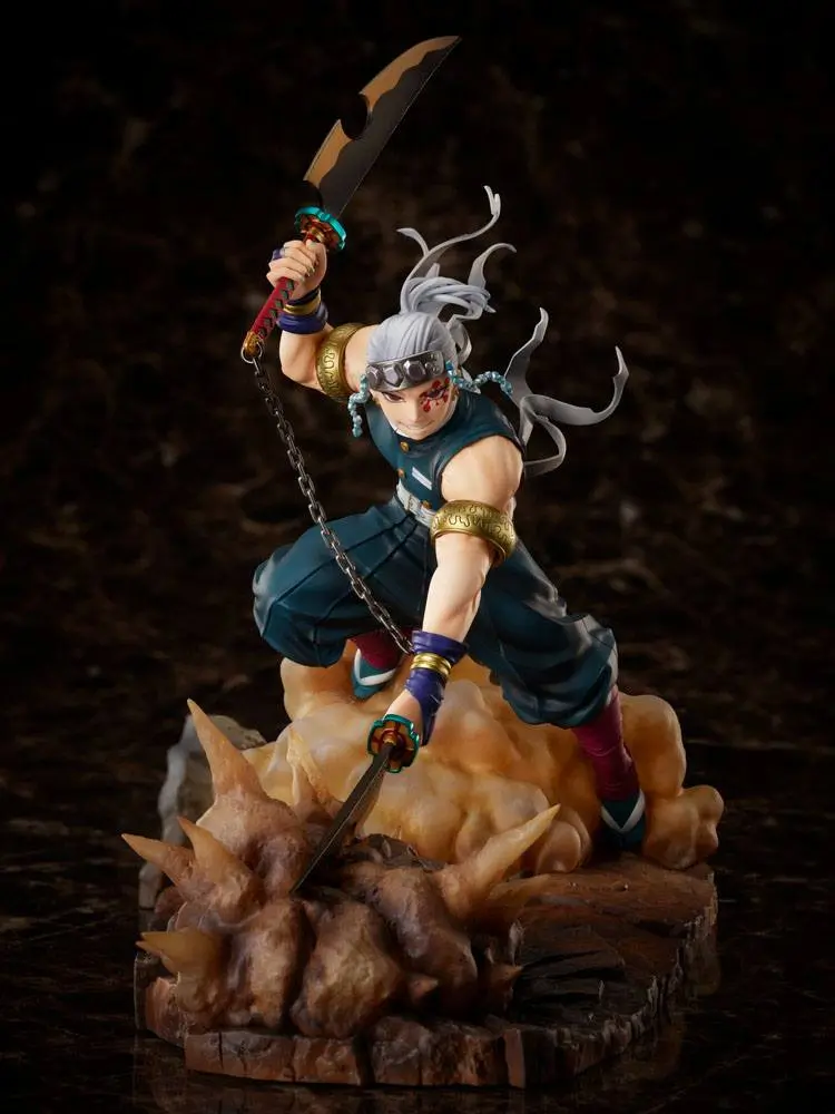 Demon Slayer: Kimetsu no Yaiba Statuie 1/8 Tengen Uzui 28 cm poza produsului