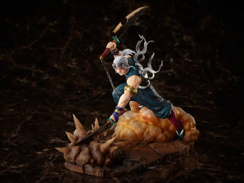 Demon Slayer: Kimetsu no Yaiba Statuie 1/8 Tengen Uzui 28 cm poza produsului