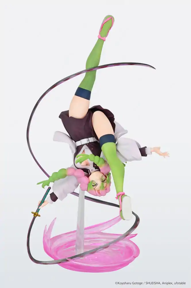 Demon Slayer: Kimetsu No Yaiba Aerial Statuie PVC Mitsuri Kanroji poza produsului