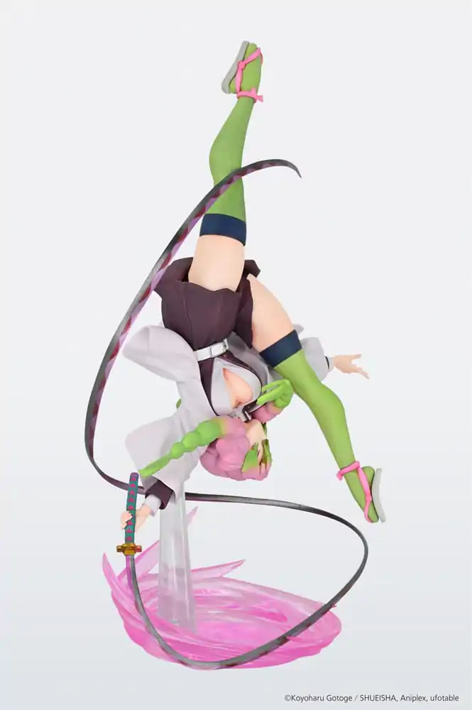 Demon Slayer: Kimetsu No Yaiba Aerial Statuie PVC Mitsuri Kanroji poza produsului
