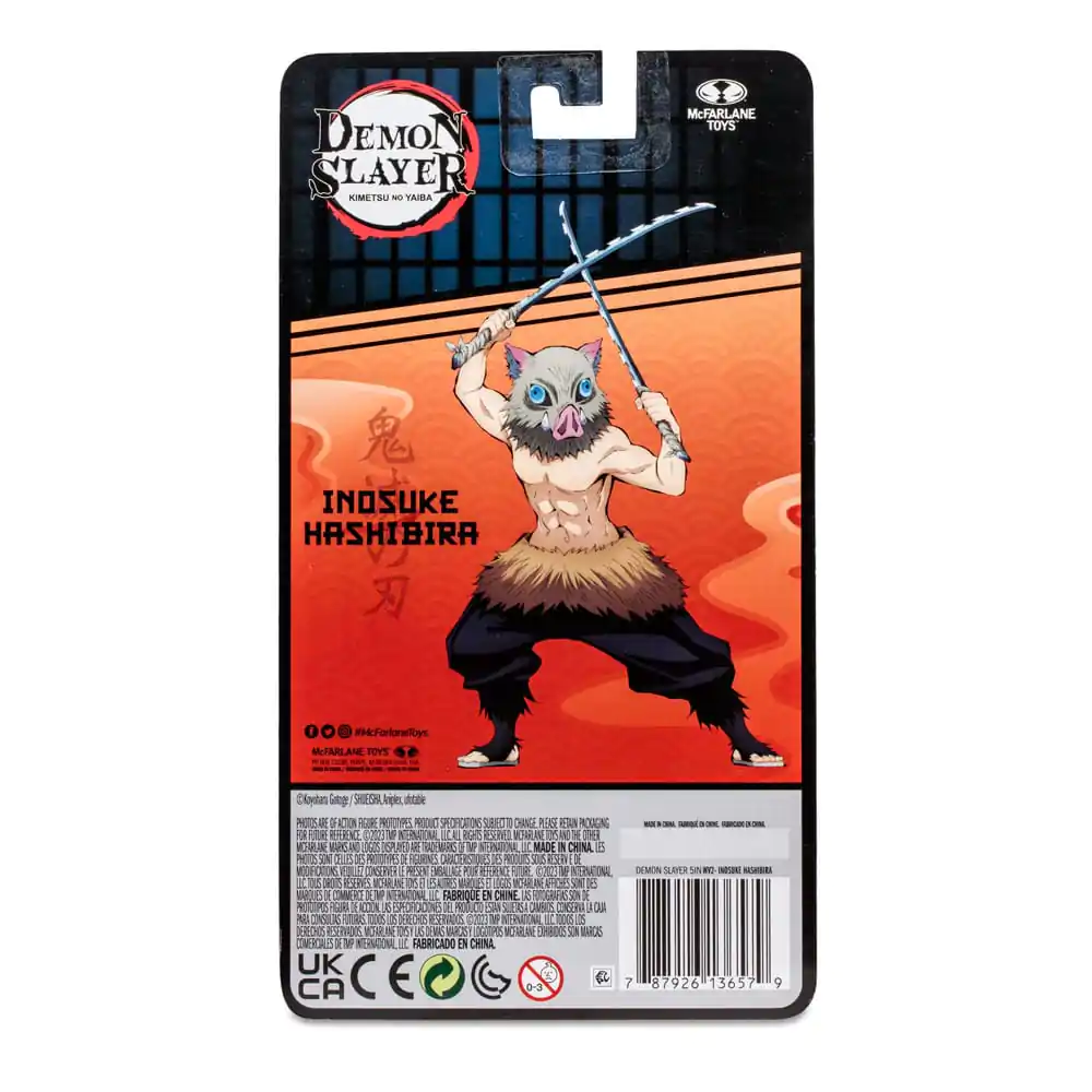 Demon Slayer: Kimetsu no Yaiba Figurina de acțiune Hashibira Inosuke 13 cm poza produsului