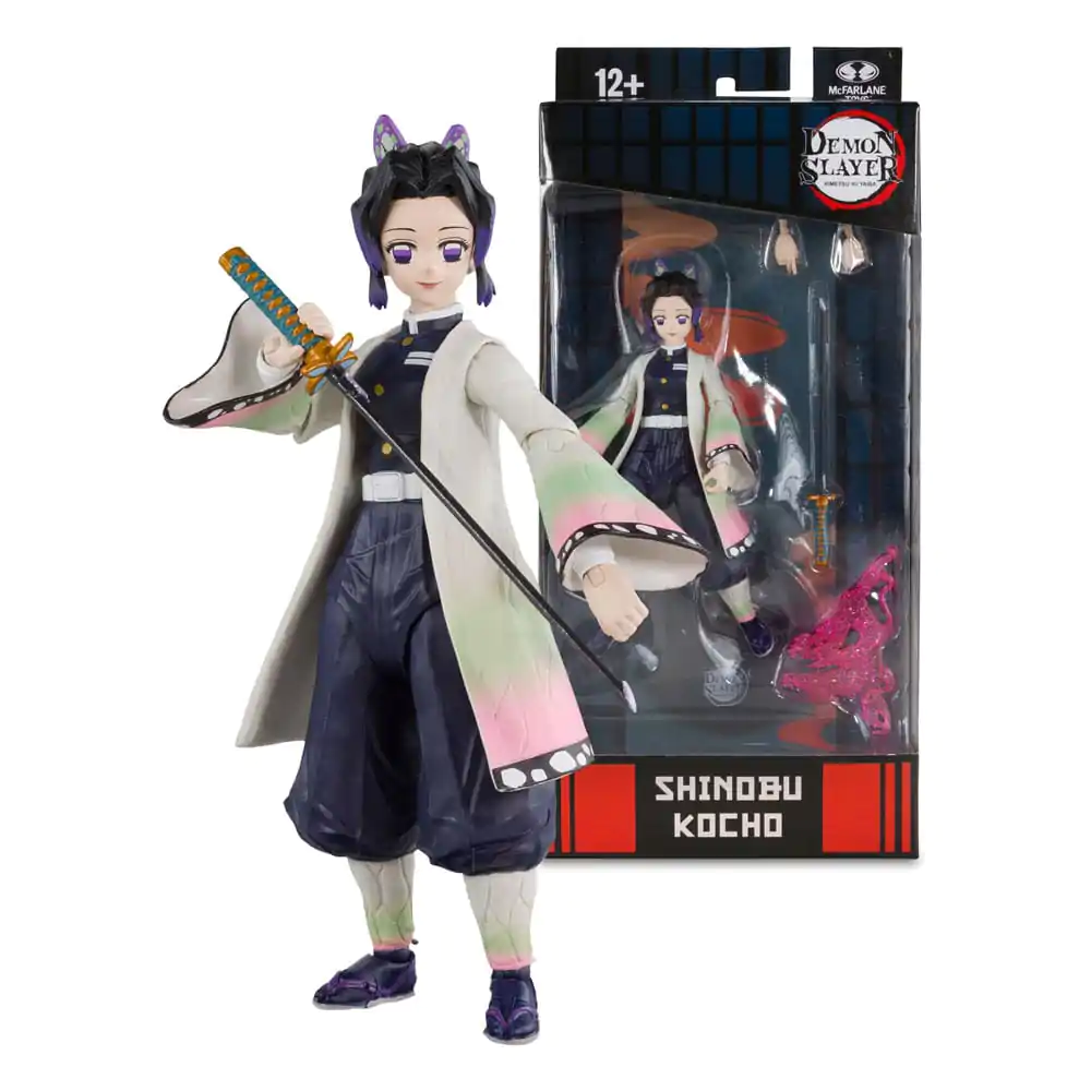 Demon Slayer: Kimetsu no Yaiba Figurina de Acțiune Shinobu Kocho 18 cm poza produsului