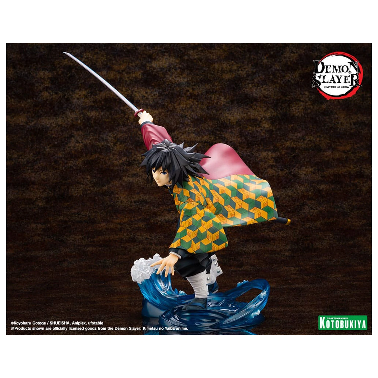 Demon Slayer: Kimetsu no Yaiba ARTFXJ Statuie 1/8 Giyu Tomioka 21 cm poza produsului