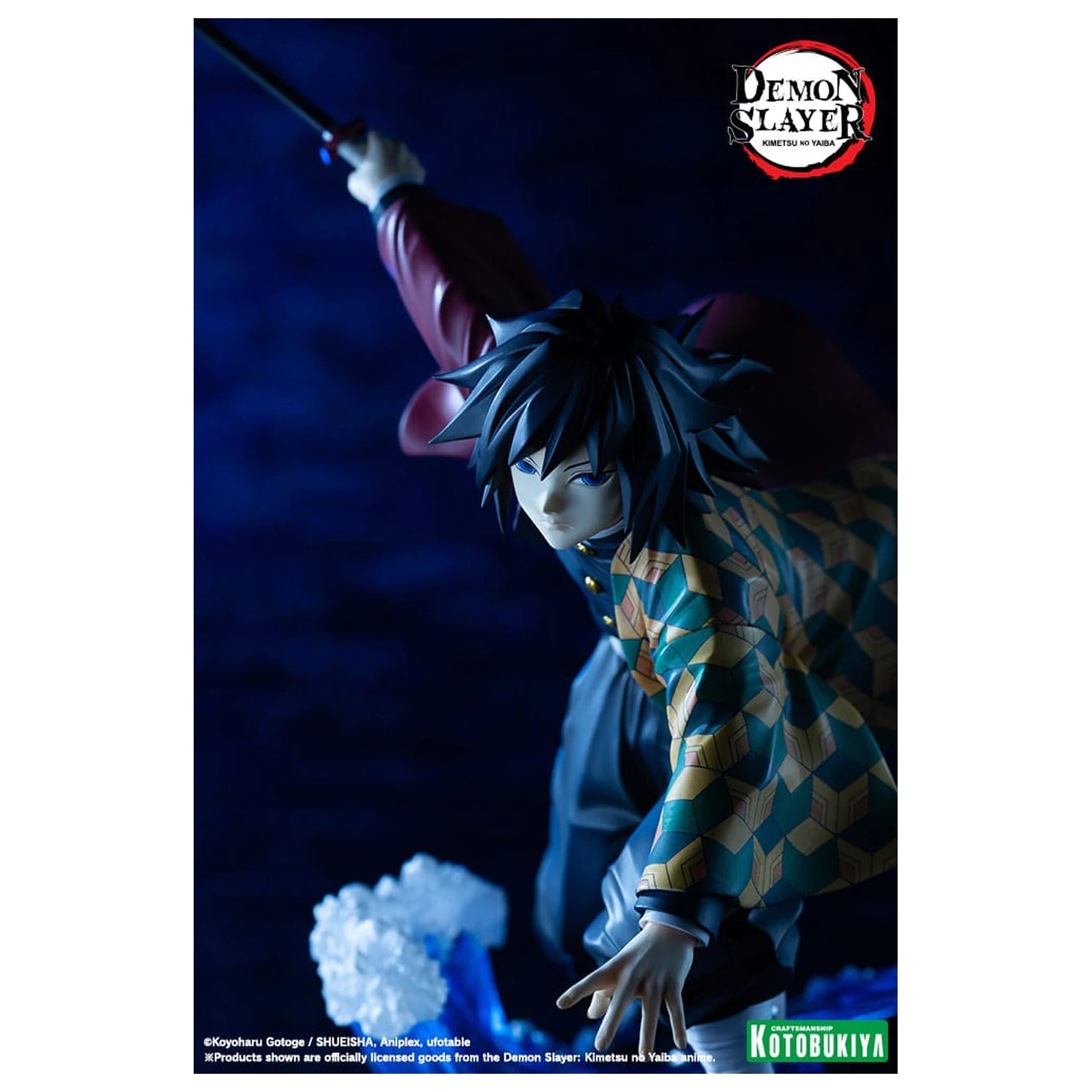 Demon Slayer: Kimetsu no Yaiba ARTFXJ Statuie 1/8 Giyu Tomioka 21 cm poza produsului