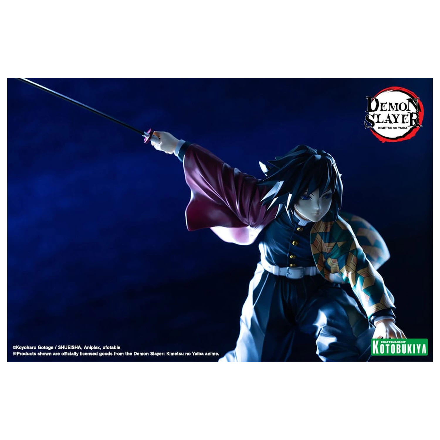Demon Slayer: Kimetsu no Yaiba ARTFXJ Statuie 1/8 Giyu Tomioka 21 cm poza produsului