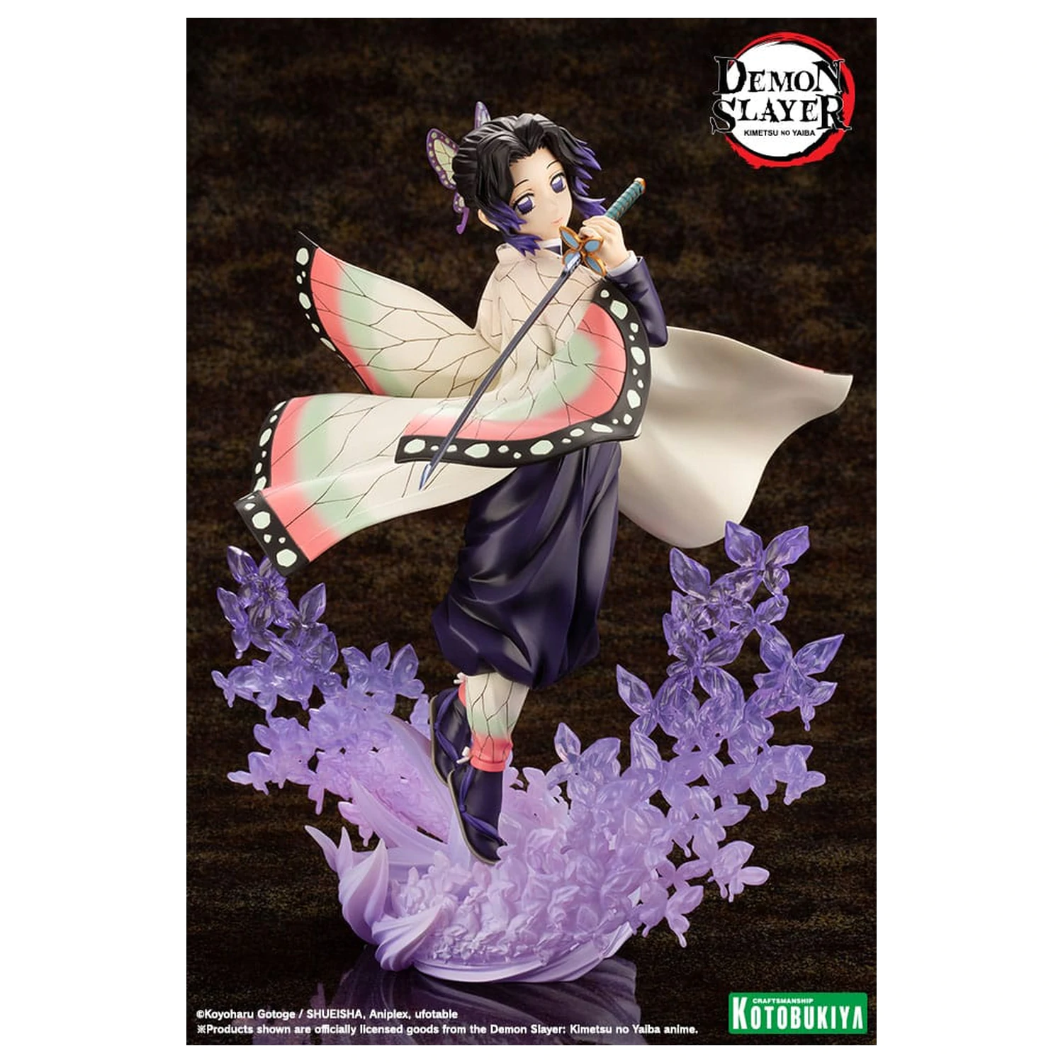 Demon Slayer: Kimetsu no Yaiba Statuie ARTFXJ 1/8 Shinobu Kocho 25 cm poza produsului