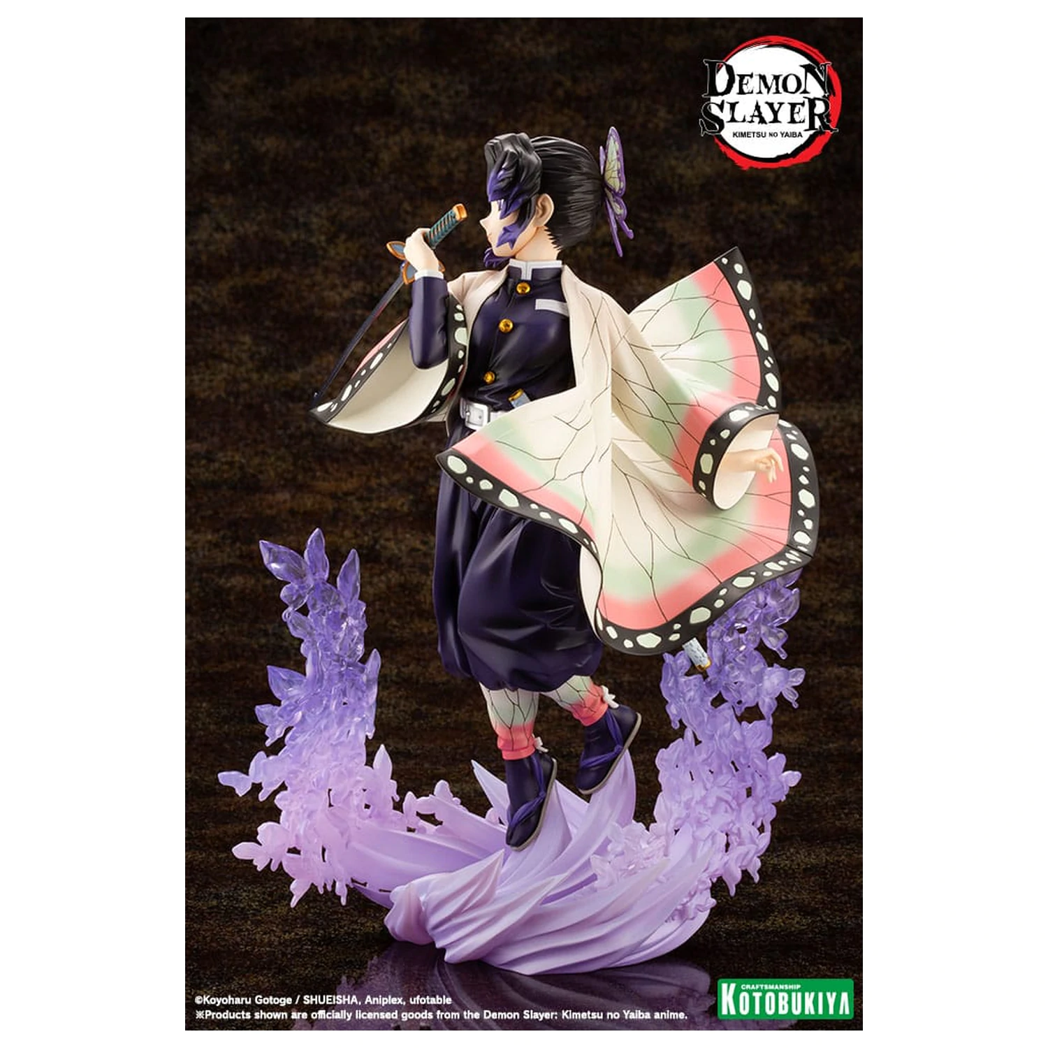 Demon Slayer: Kimetsu no Yaiba Statuie ARTFXJ 1/8 Shinobu Kocho 25 cm poza produsului