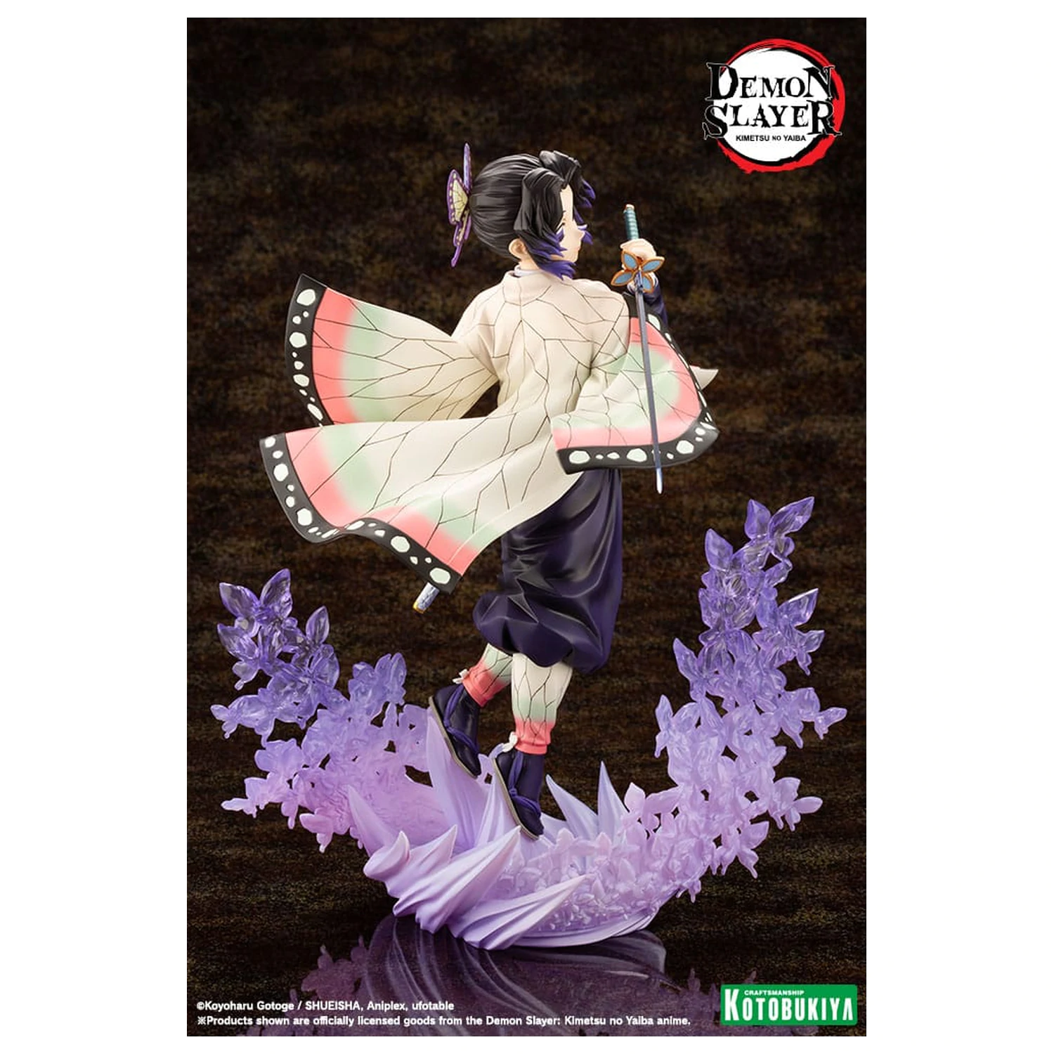 Demon Slayer: Kimetsu no Yaiba Statuie ARTFXJ 1/8 Shinobu Kocho 25 cm poza produsului