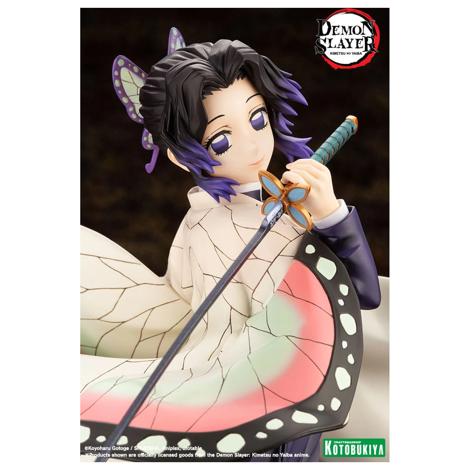 Demon Slayer: Kimetsu no Yaiba Statuie ARTFXJ 1/8 Shinobu Kocho 25 cm poza produsului