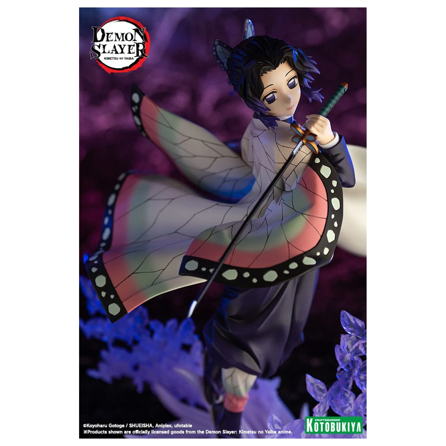 Demon Slayer: Kimetsu no Yaiba Statuie ARTFXJ 1/8 Shinobu Kocho 25 cm poza produsului