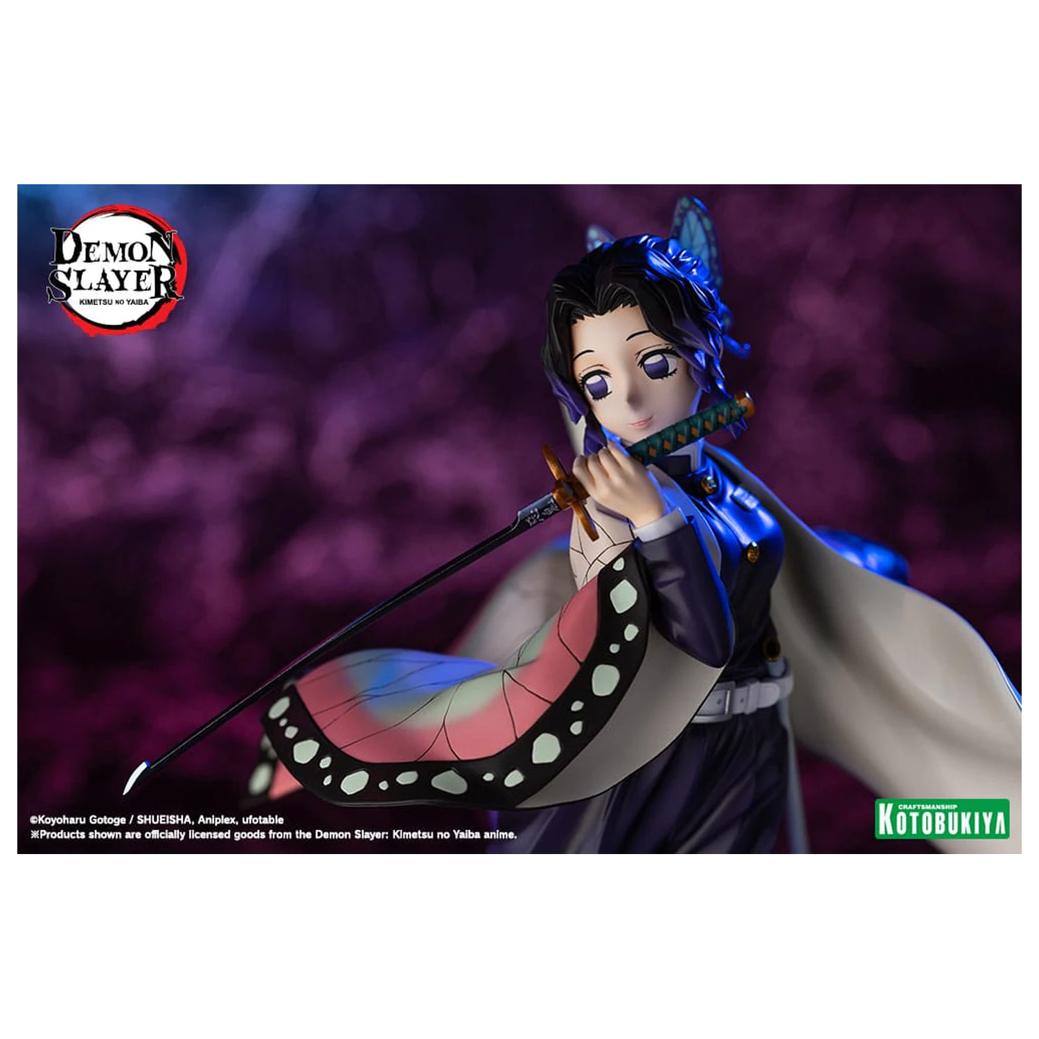 Demon Slayer: Kimetsu no Yaiba Statuie ARTFXJ 1/8 Shinobu Kocho 25 cm poza produsului