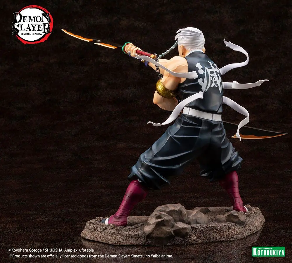 Demon Slayer: Kimetsu no Yaiba Statuie ARTFXJ 1/8 Tengen Uzui Ediție Regulară 23 cm poza produsului