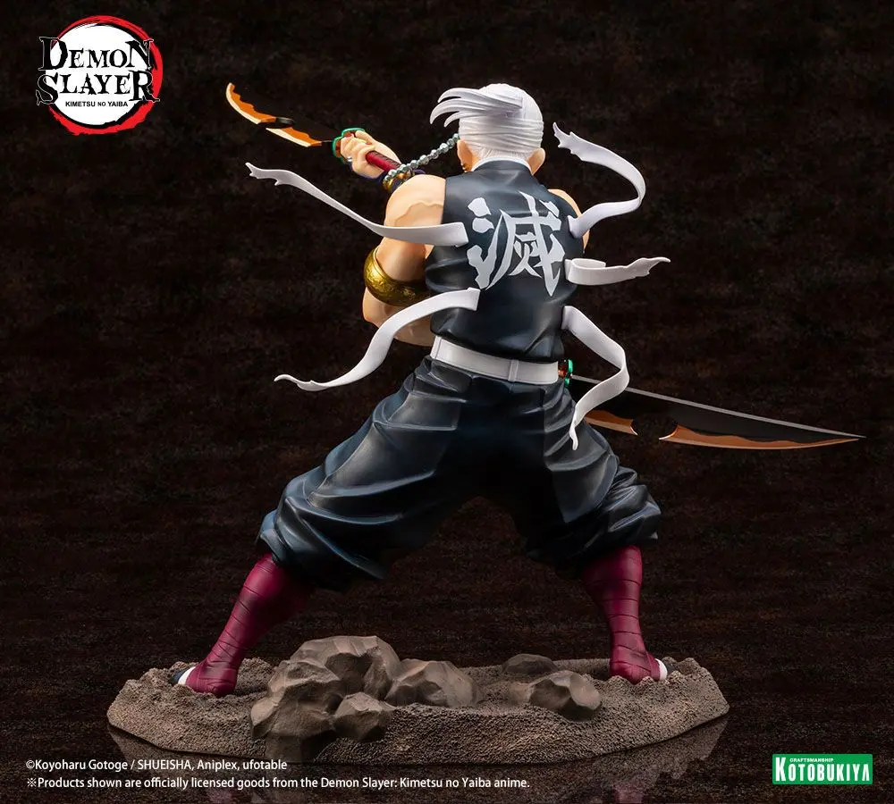 Demon Slayer: Kimetsu no Yaiba Statuie ARTFXJ 1/8 Tengen Uzui Ediție Regulară 23 cm poza produsului