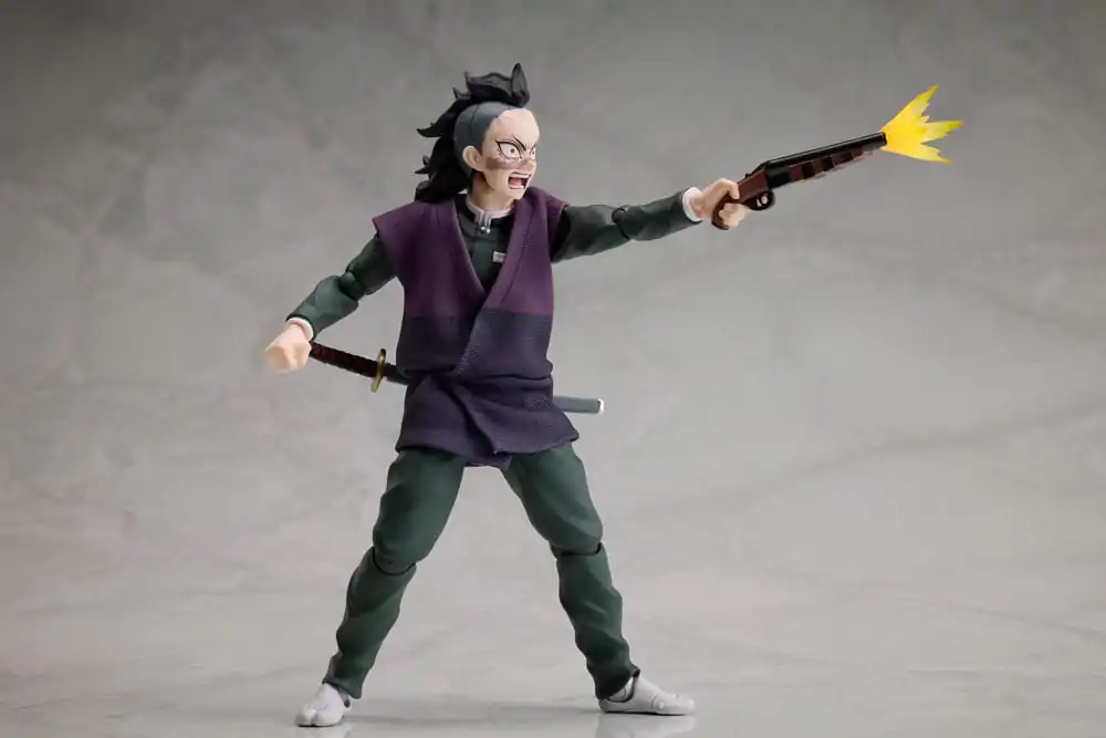 Demon Slayer: Kimetsu no Yaiba BUZZmod Figurina de acțiune 1/12 Genya Shinazugawa 15 cm poza produsului